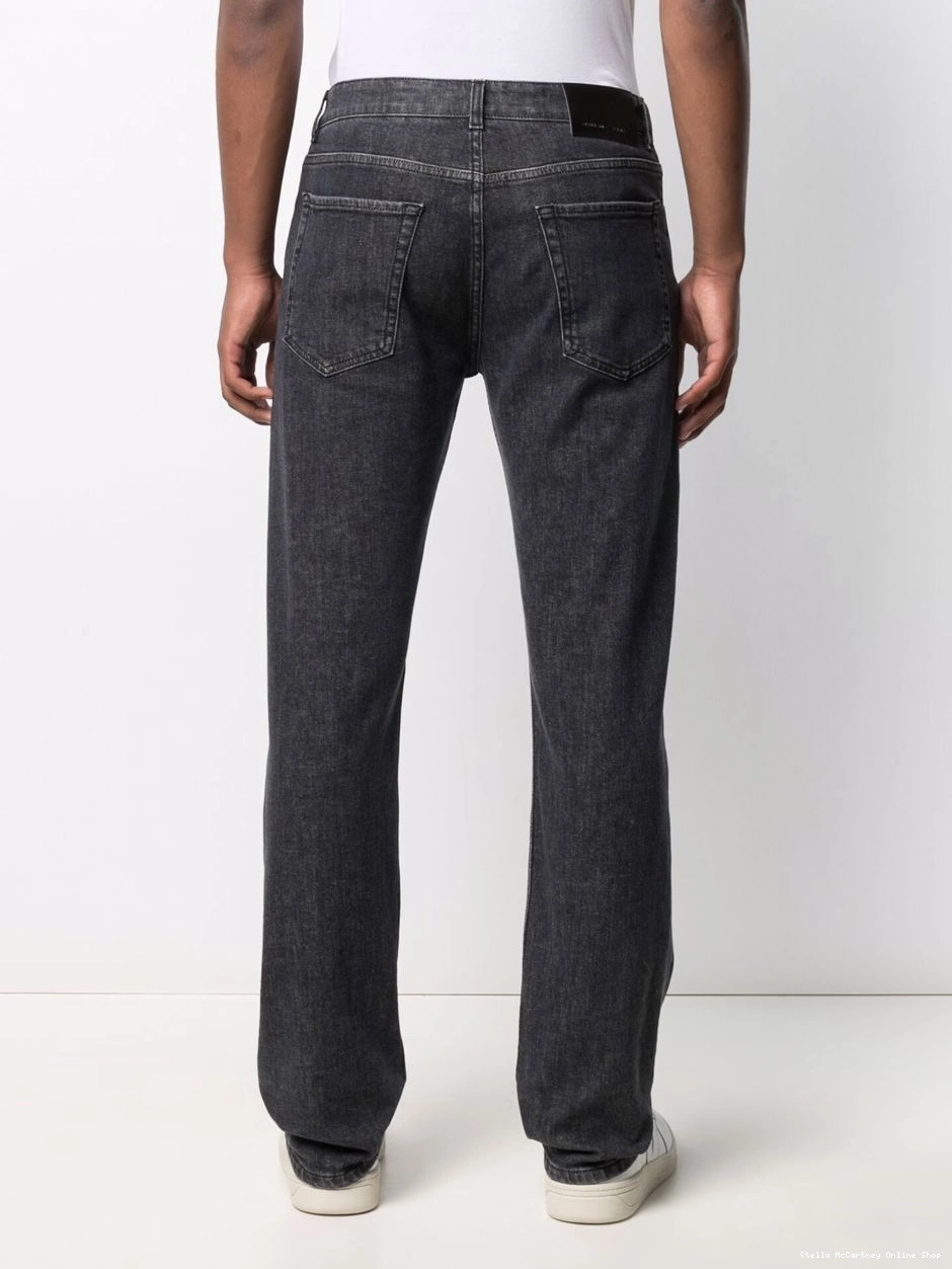 Affordable jeans Stella McCartney straight-leg Women logo-print 0405